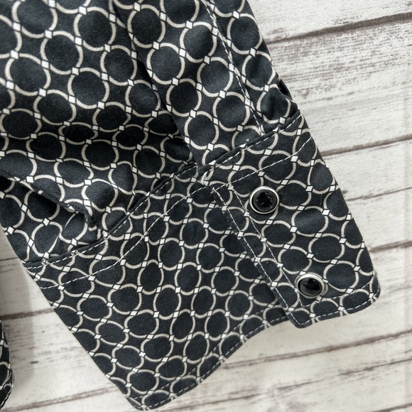 Wrangler Shirt Men's XL Pearl Snap Embroidered PBR Bull Riders Western Rodeo - Picture 10 of 11